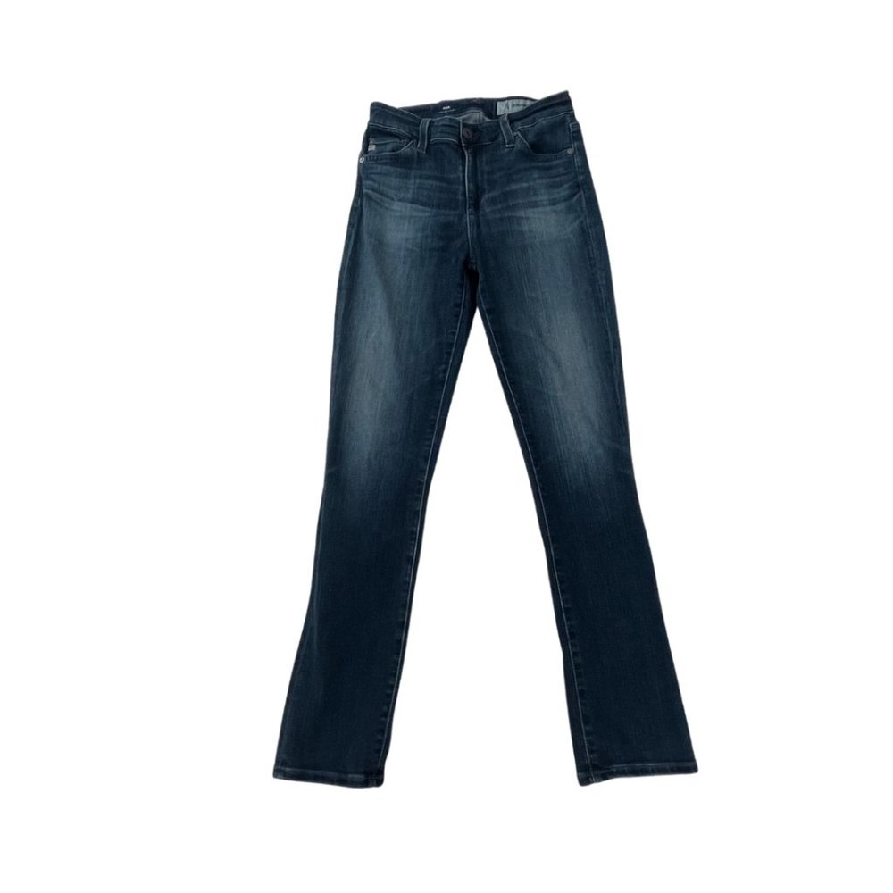 Designer Jeans Ag Adriano Goldschmied  Mari High-Rise Stretch Strt leg size 24 - Picture 2 of 5